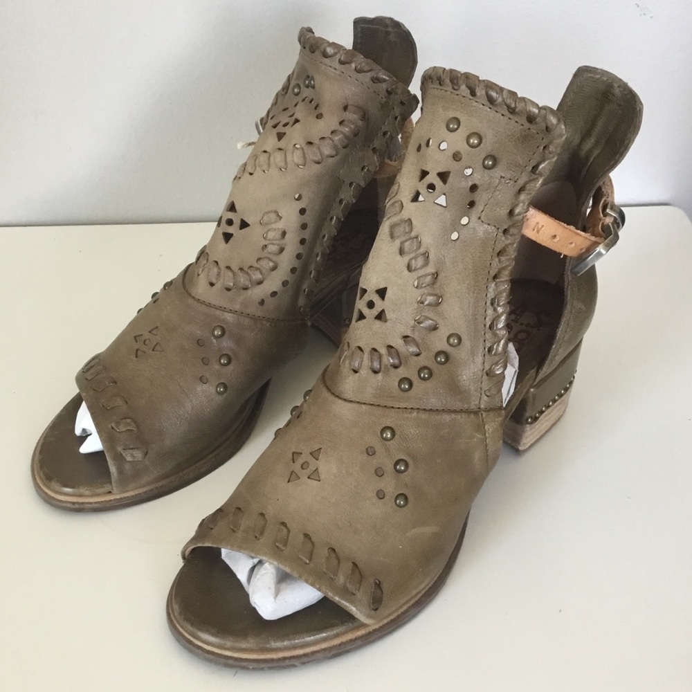 NWT A.S.98 Half Moon Markie Sandals (37) 7 - Picture 4 of 13